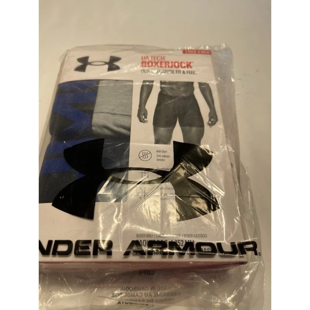 Under Armour Men's Multi-Pack (2) Standard Tech 6